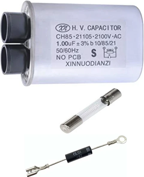 Microwave Oven Spare Parts in Bangalore | Universal 2 High voltage microwave capacitor Bangalore 2100V
